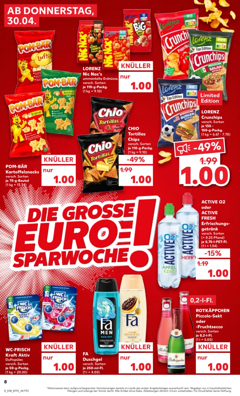 Kaufland Prospekt vom 30.04.2026, Seite 8