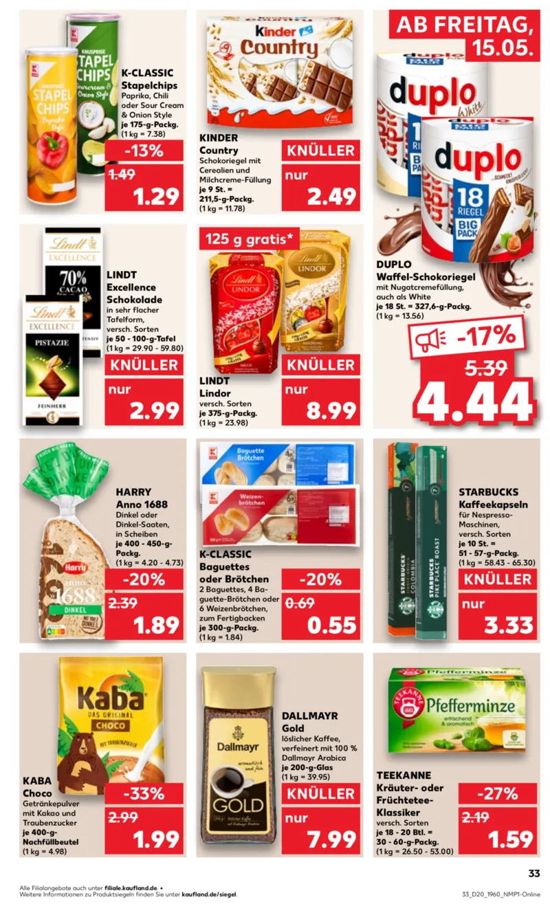 Kaufland Prospekt vom 15.05.2026, Seite 33