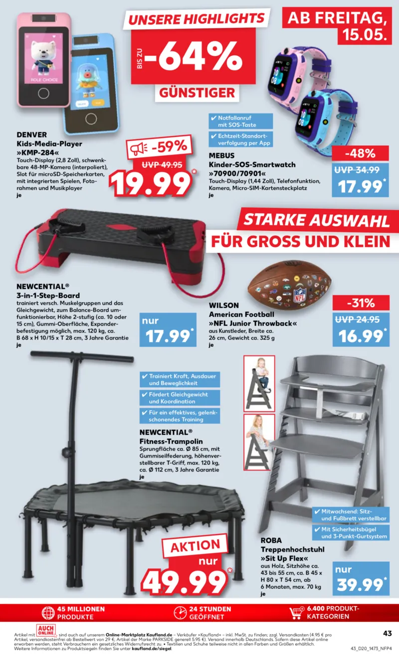 Kaufland Prospekt vom 15.05.2026, Seite 43