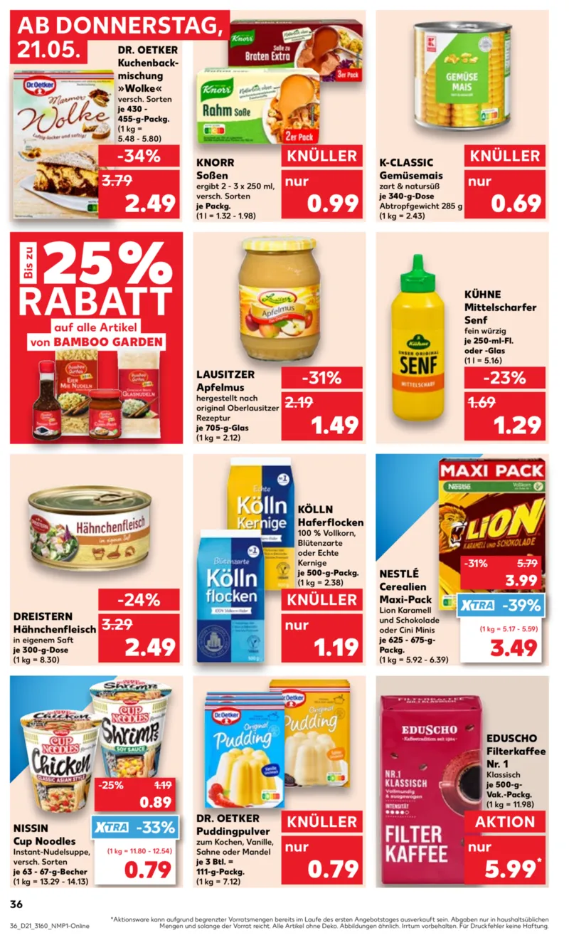 Kaufland Prospekt vom 21.05.2026, Seite 36