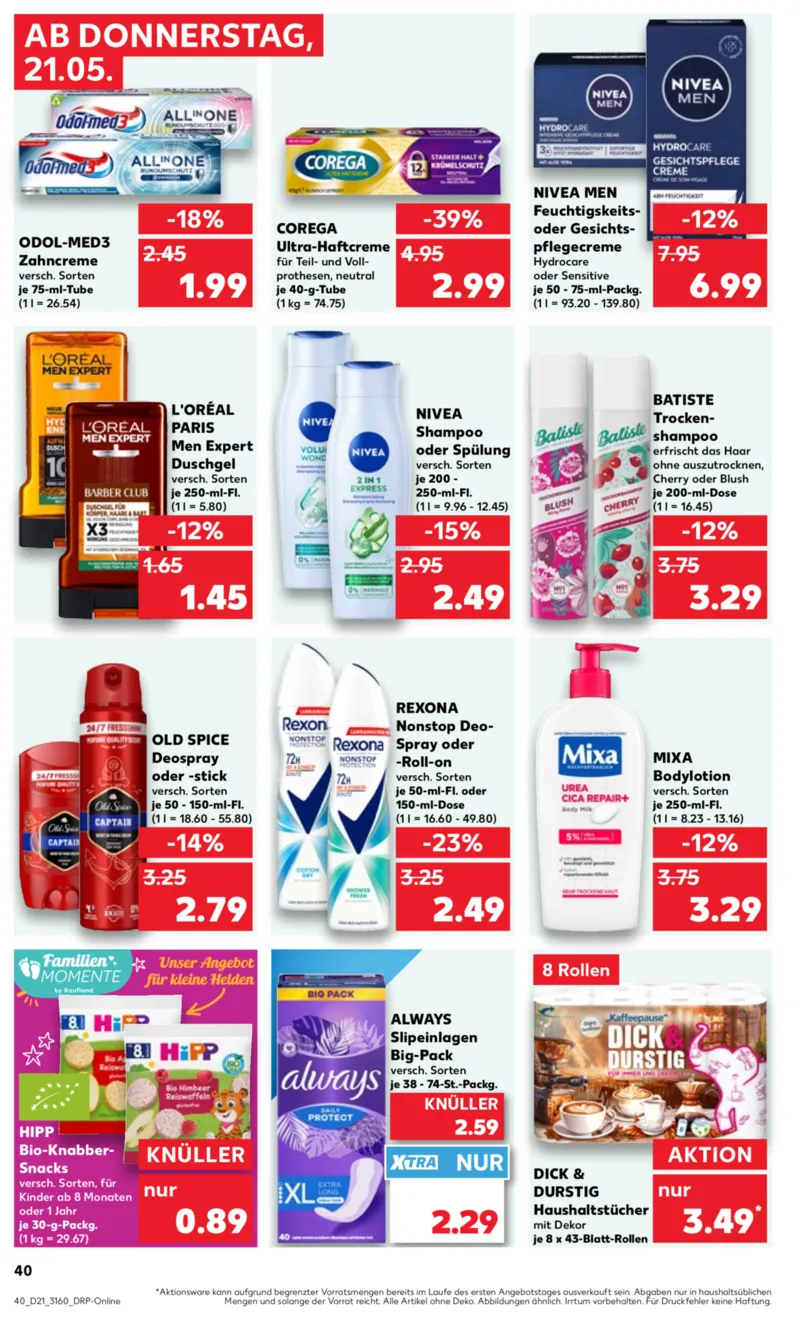 Kaufland Prospekt vom 21.05.2026, Seite 40