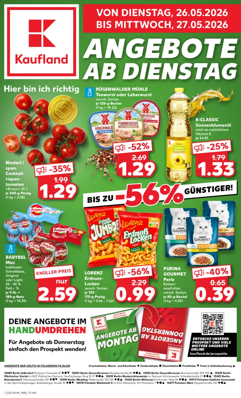 Kaufland Prospekt vom 26.05.2026, Seite 1