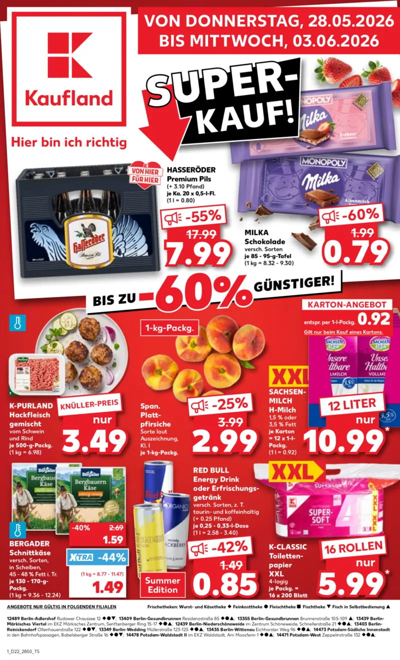 Kaufland Prospekt vom 28.05.2026, Seite 1