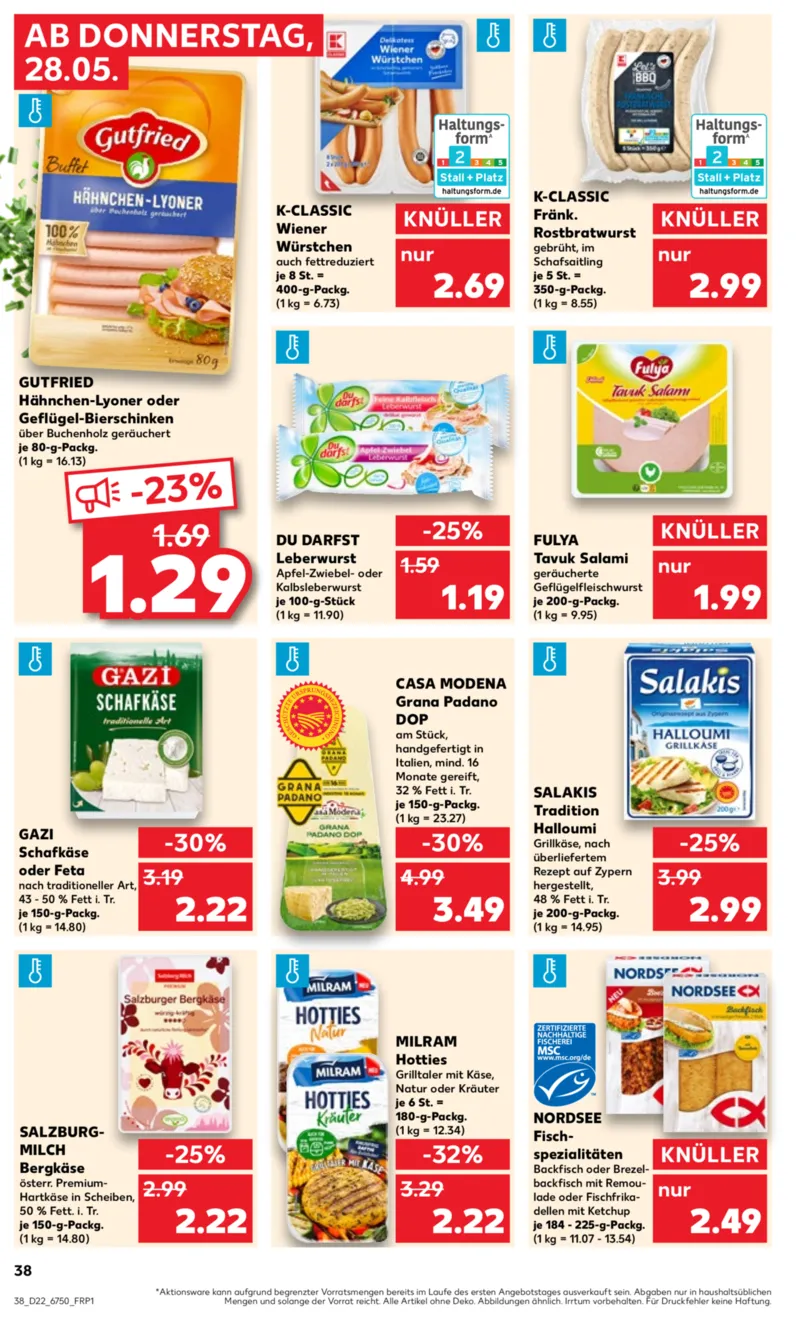 Kaufland Prospekt vom 28.05.2026, Seite 38