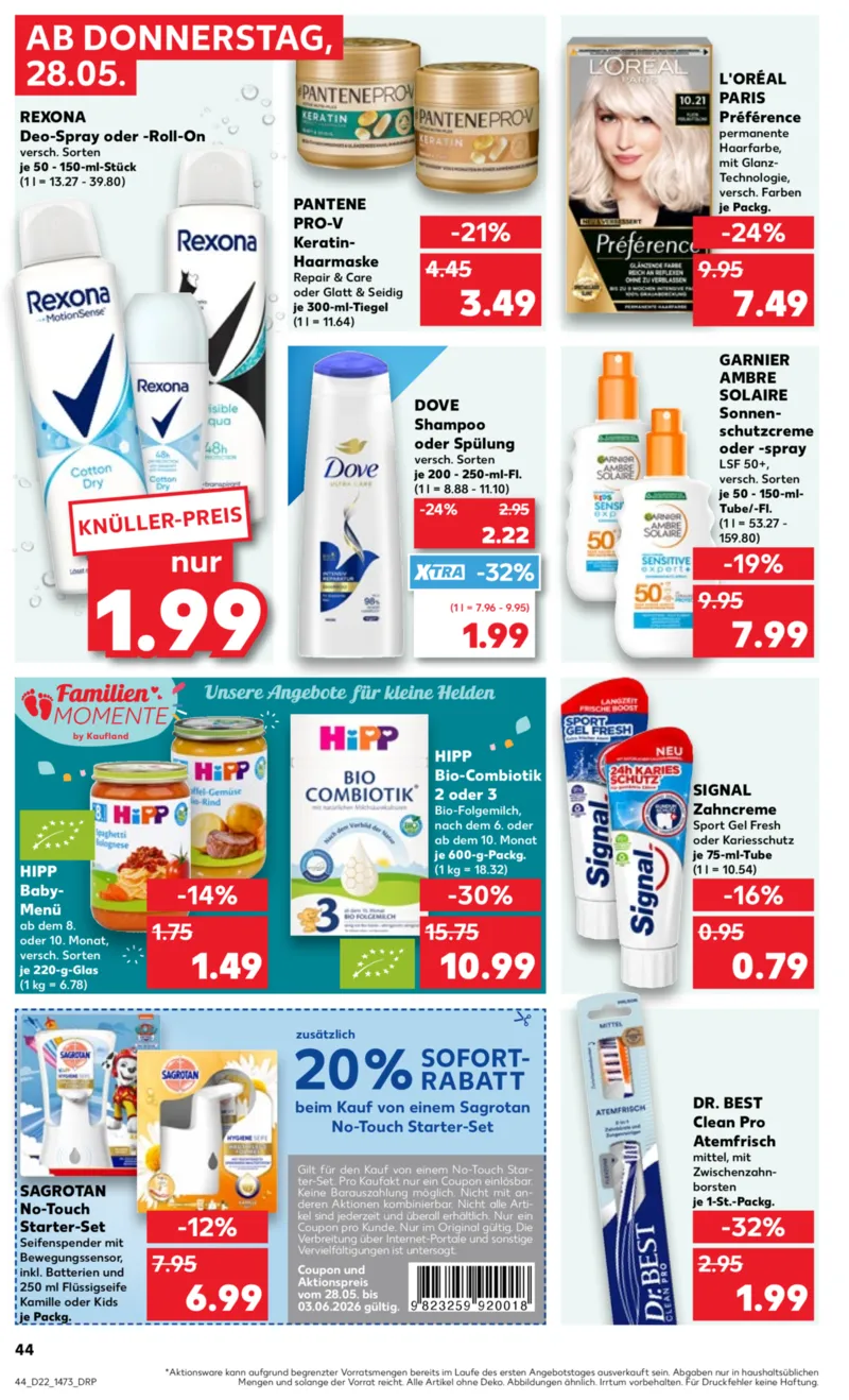 Kaufland Prospekt vom 28.05.2026, Seite 44
