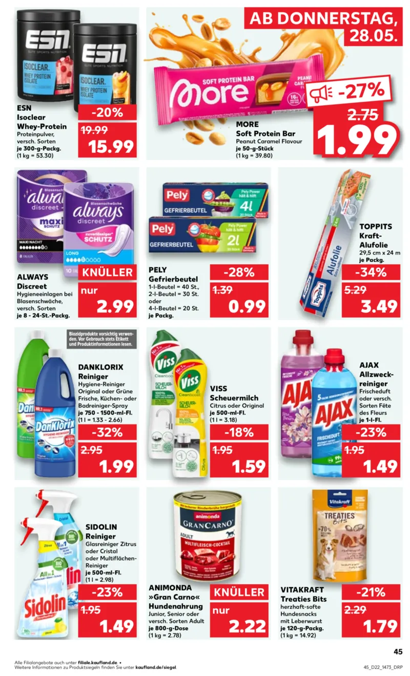 Kaufland Prospekt vom 28.05.2026, Seite 45