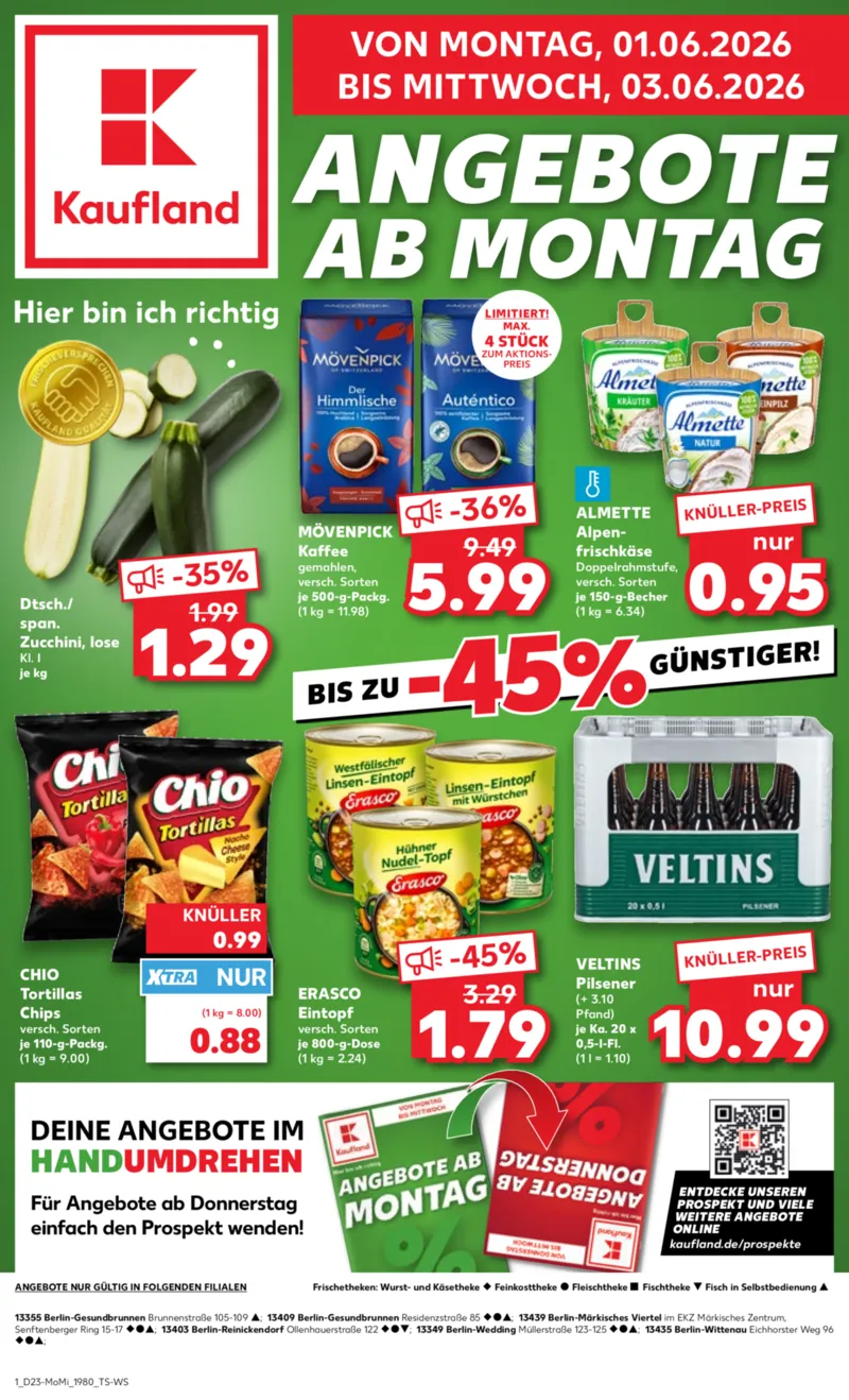 Kaufland Prospekt vom 01.06.2026, Seite 1
