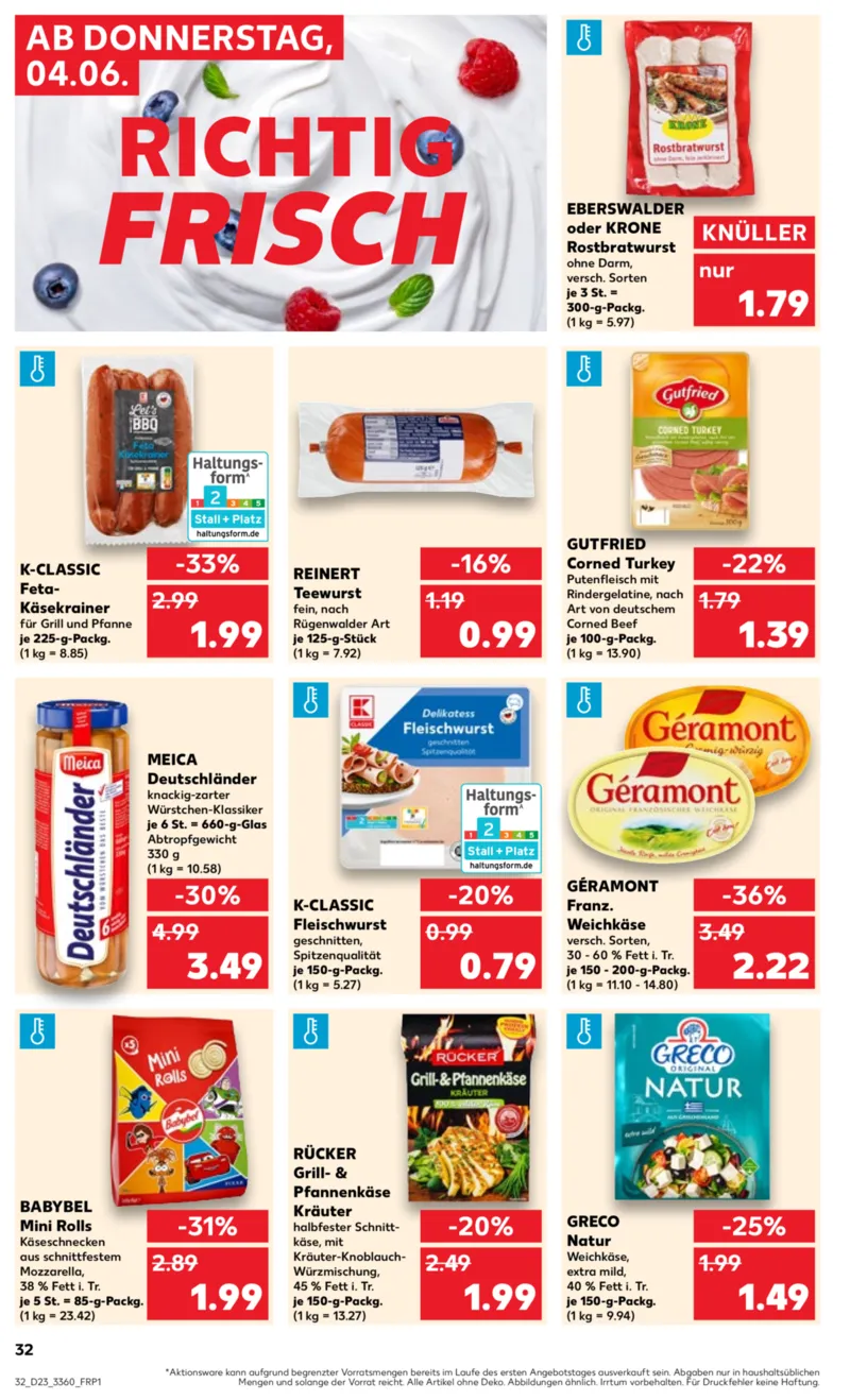 Kaufland Prospekt vom 04.06.2026, Seite 32