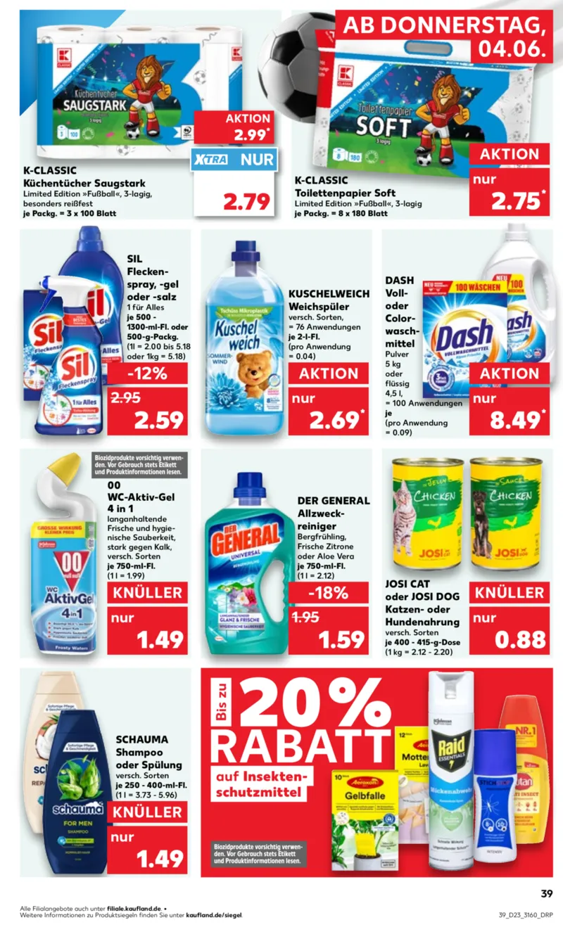 Kaufland Prospekt vom 04.06.2026, Seite 39