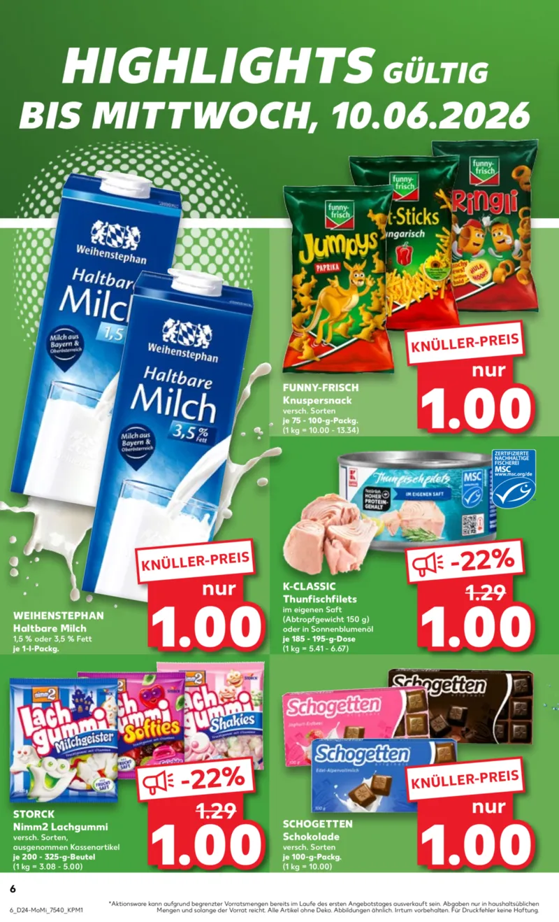 Kaufland Prospekt vom 08.06.2026, Seite 6