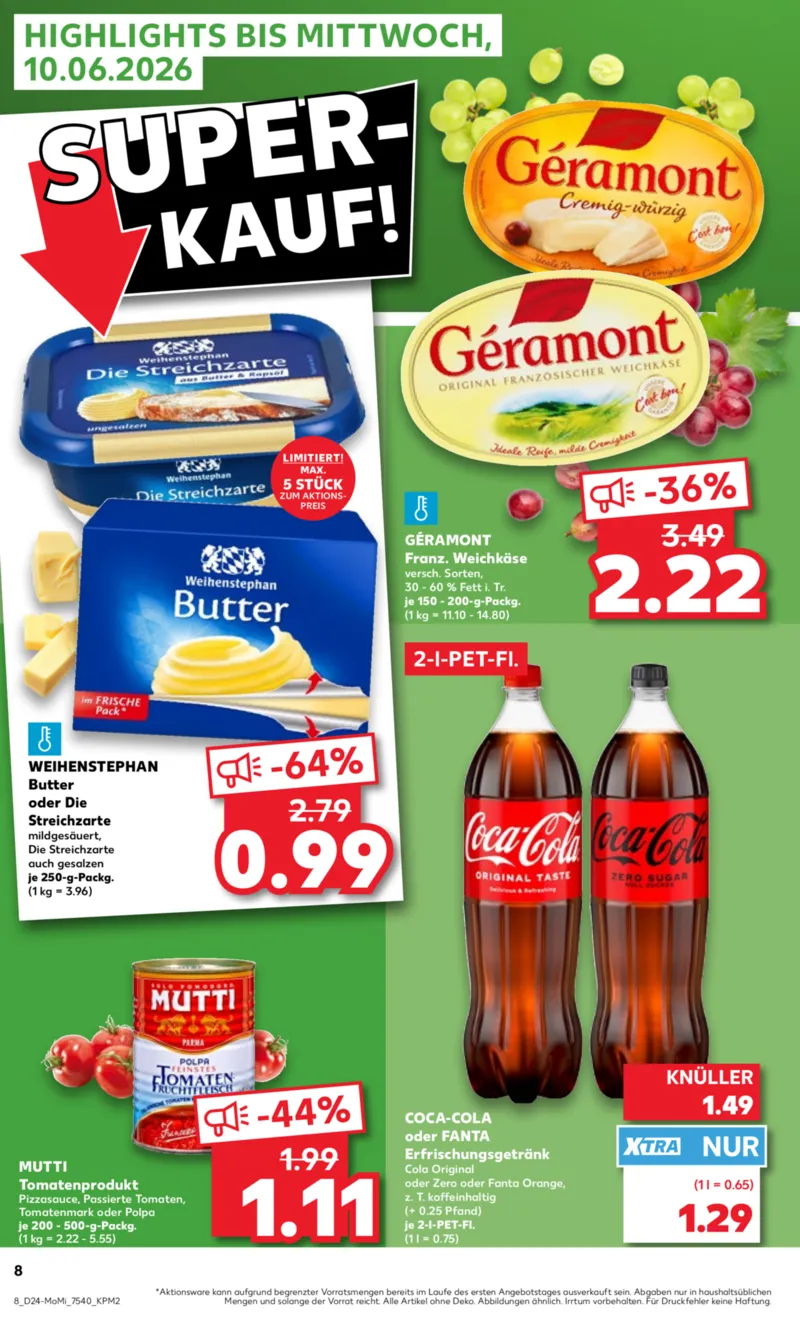 Kaufland Prospekt vom 08.06.2026, Seite 8
