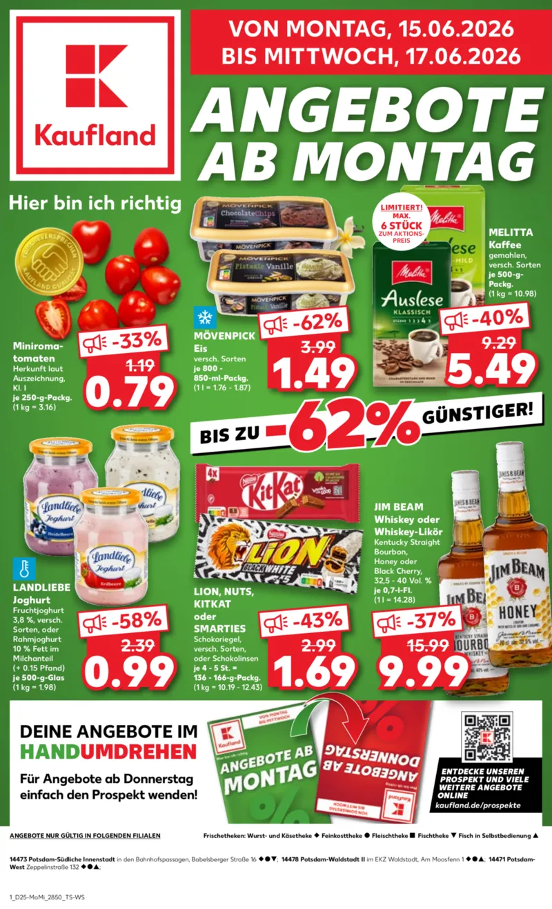 Kaufland Prospekt vom 15.06.2026, Seite 1