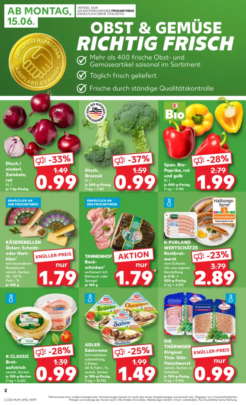 Kaufland Prospekt vom 15.06.2026, Seite 2