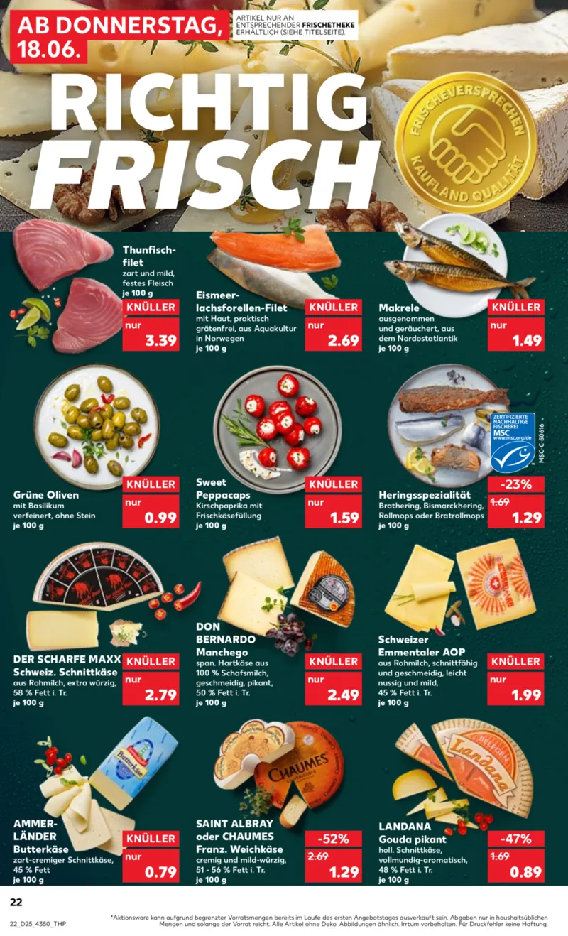 Kaufland Prospekt vom 18.06.2026, Seite 22