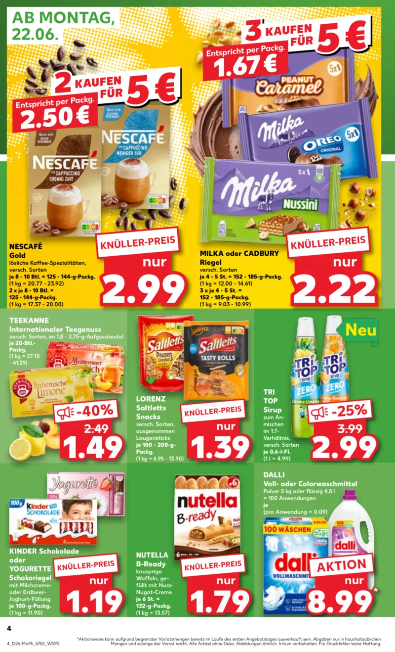 Kaufland Prospekt vom 22.06.2026, Seite 4