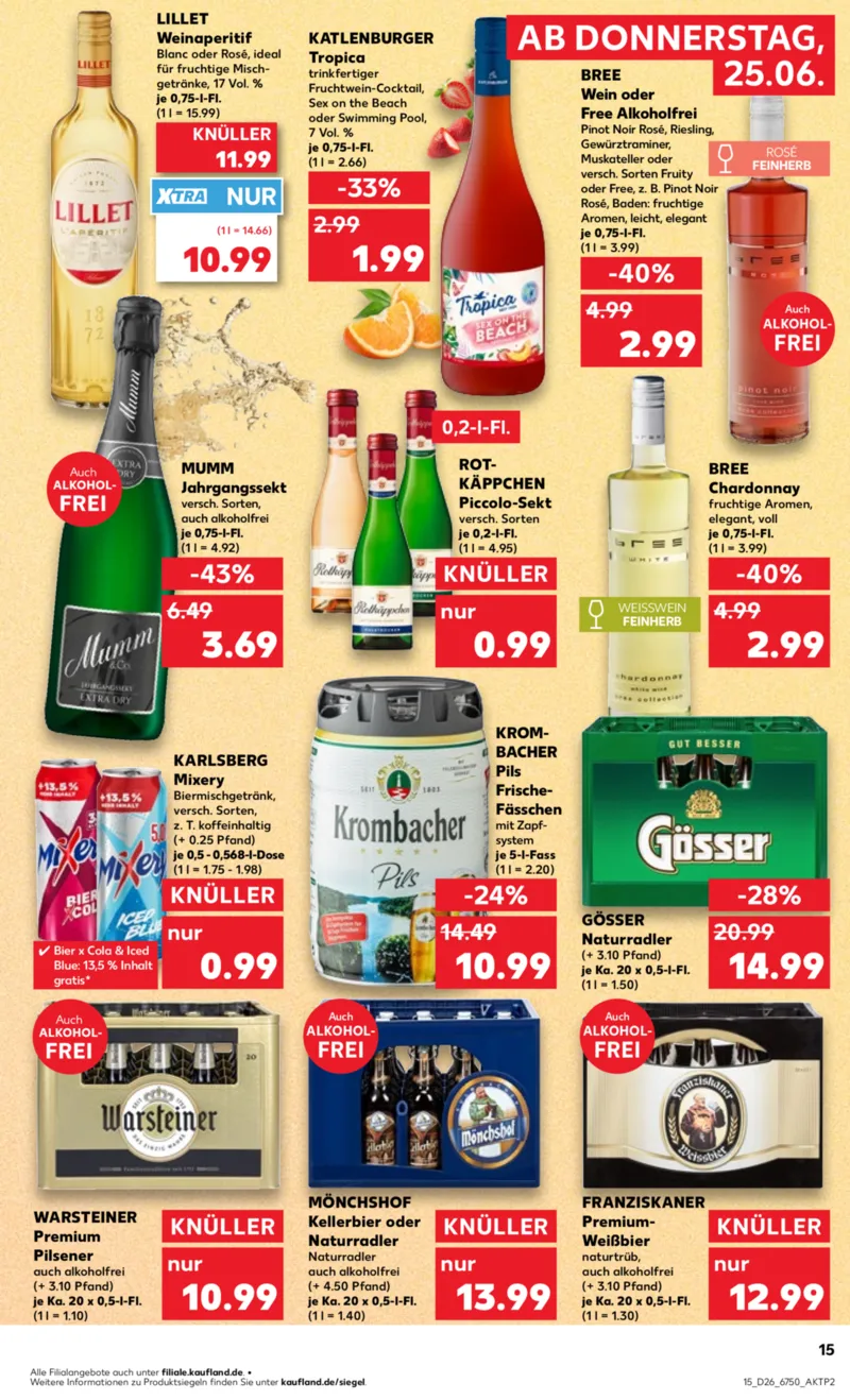 Kaufland Prospekt vom 25.06.2026, Seite 15