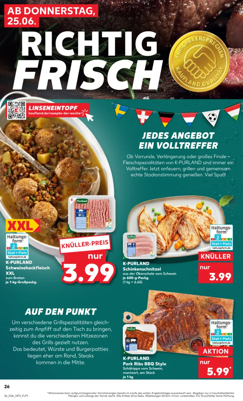 Kaufland Prospekt vom 25.06.2026, Seite 26