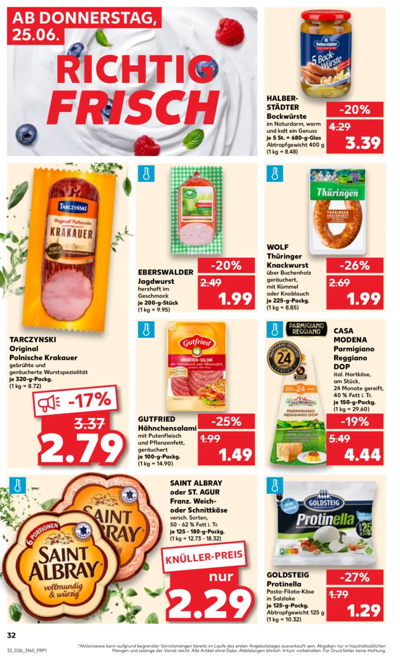 Kaufland Prospekt vom 25.06.2026, Seite 32