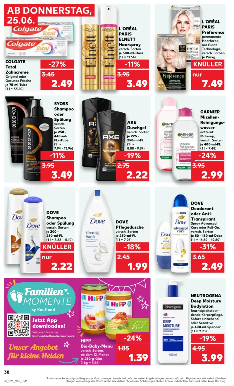 Kaufland Prospekt vom 25.06.2026, Seite 38