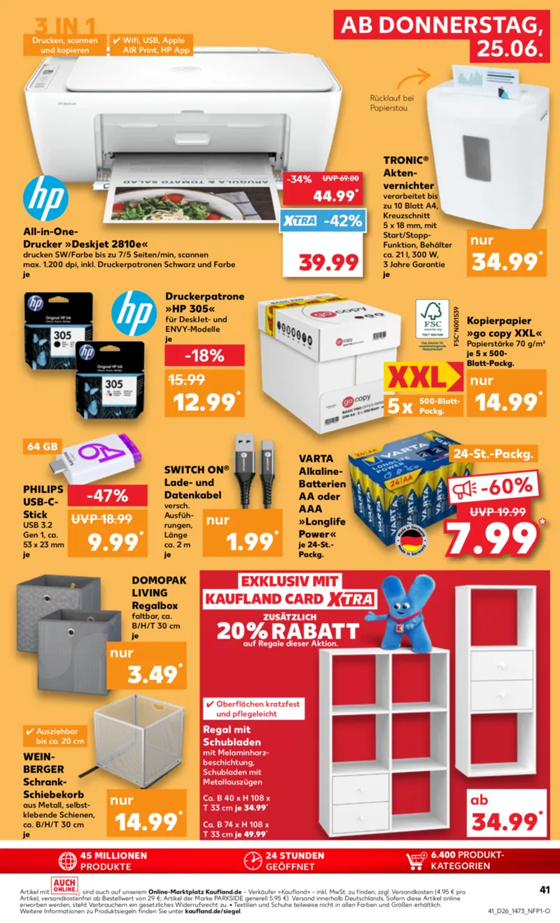 Kaufland Prospekt vom 25.06.2026, Seite 41