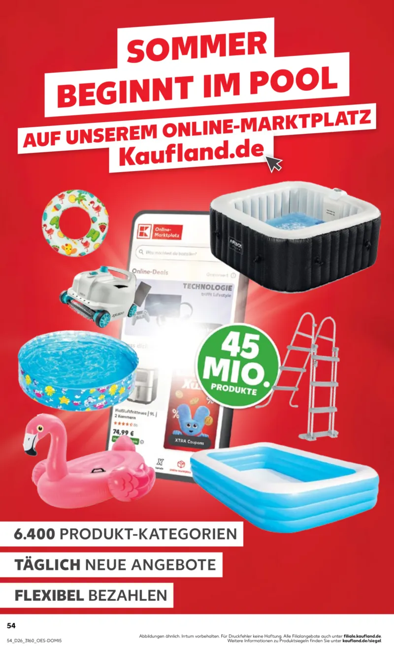 Kaufland Prospekt vom 25.06.2026, Seite 54