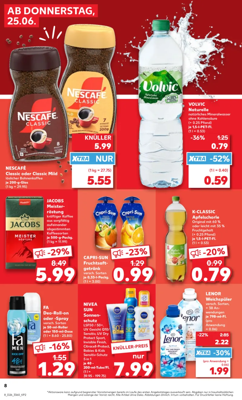 Kaufland Prospekt vom 25.06.2026, Seite 8