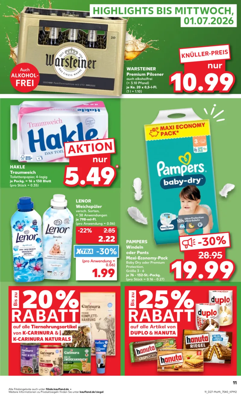 Kaufland Prospekt vom 29.06.2026, Seite 11