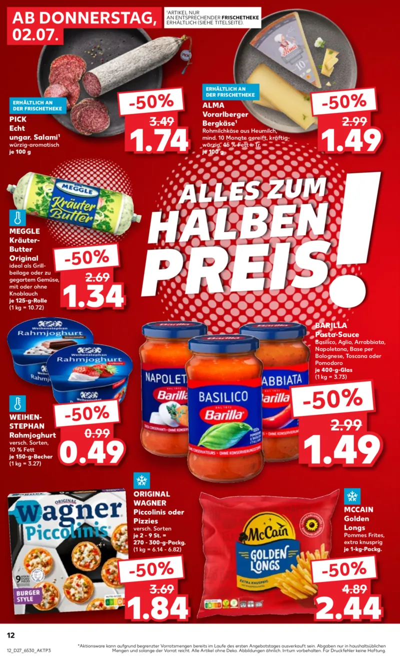 Kaufland Prospekt vom 02.07.2026, Seite 12