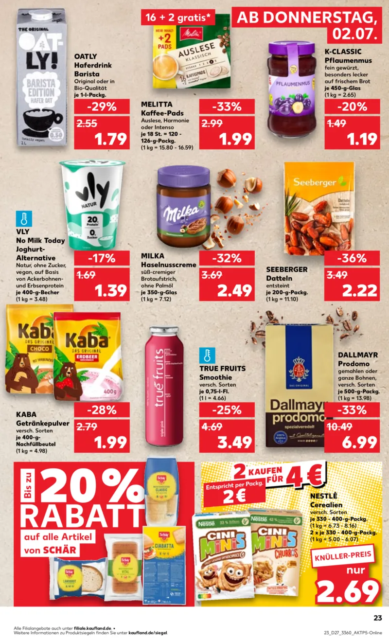 Kaufland Prospekt vom 02.07.2026, Seite 23