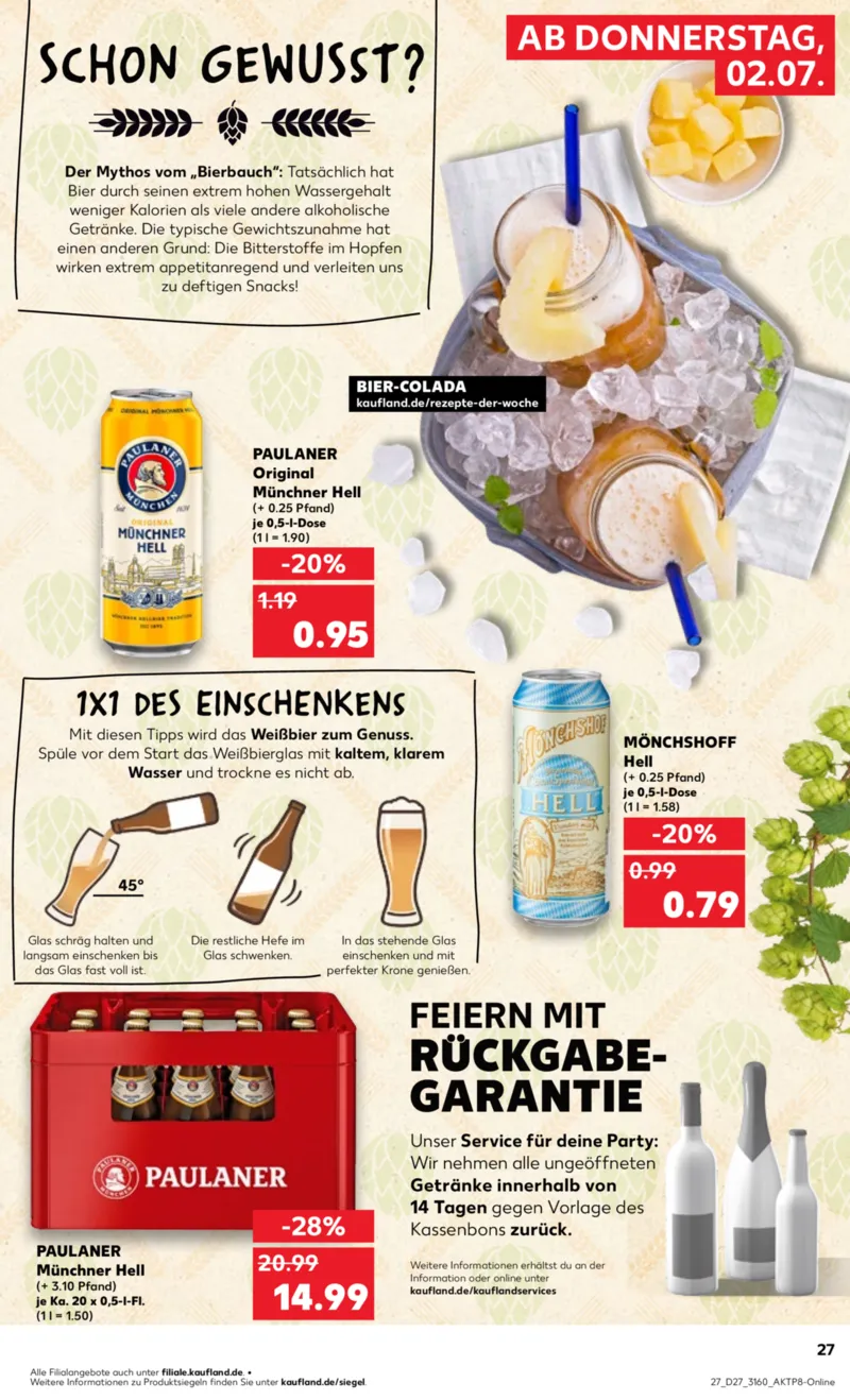 Kaufland Prospekt vom 02.07.2026, Seite 27