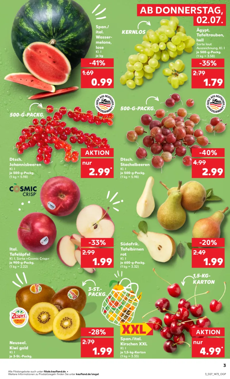Kaufland Prospekt vom 02.07.2026, Seite 3