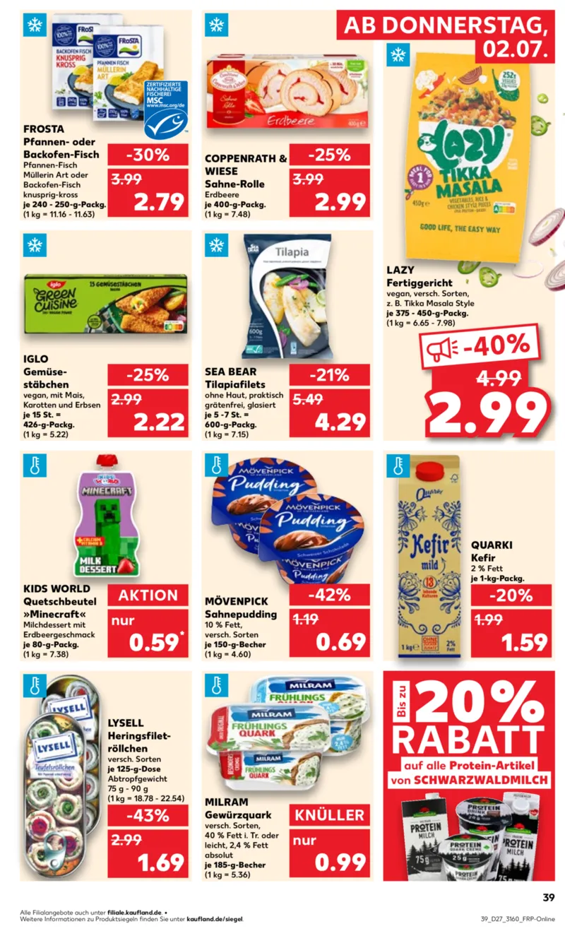 Kaufland Prospekt vom 02.07.2026, Seite 39