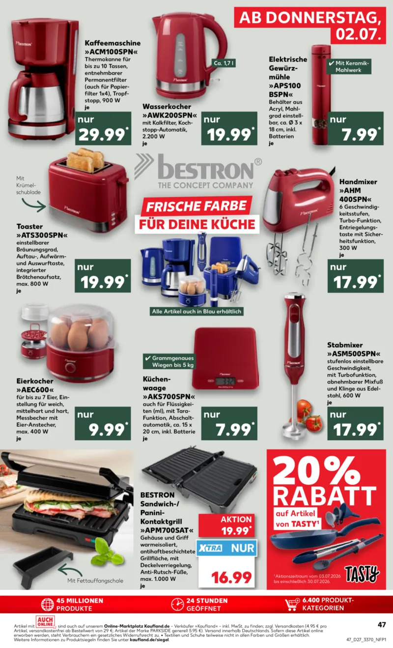 Kaufland Prospekt vom 02.07.2026, Seite 47
