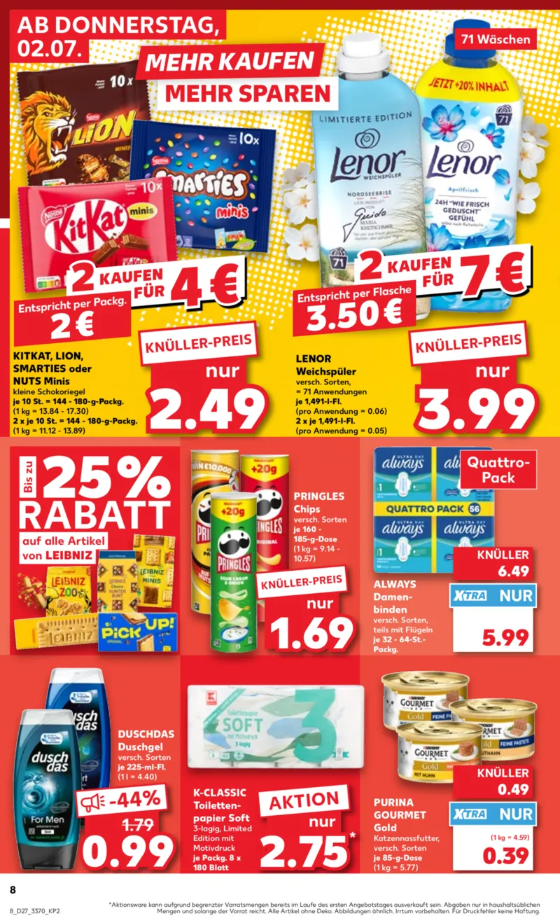 Kaufland Prospekt vom 02.07.2026, Seite 8
