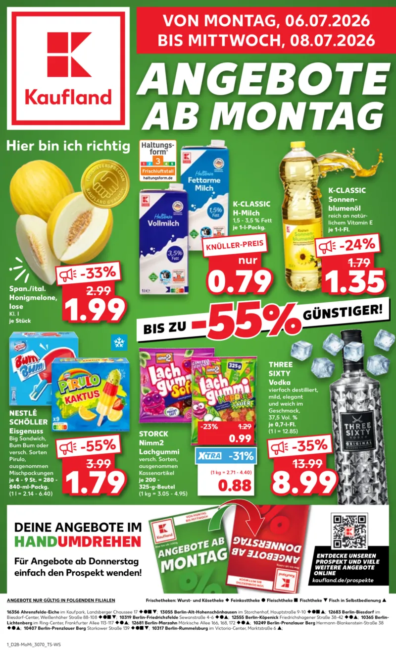 Kaufland Prospekt vom 06.07.2026, Seite 1