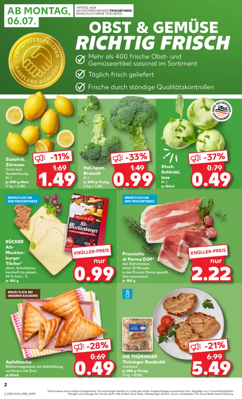 Kaufland Prospekt vom 06.07.2026, Seite 2