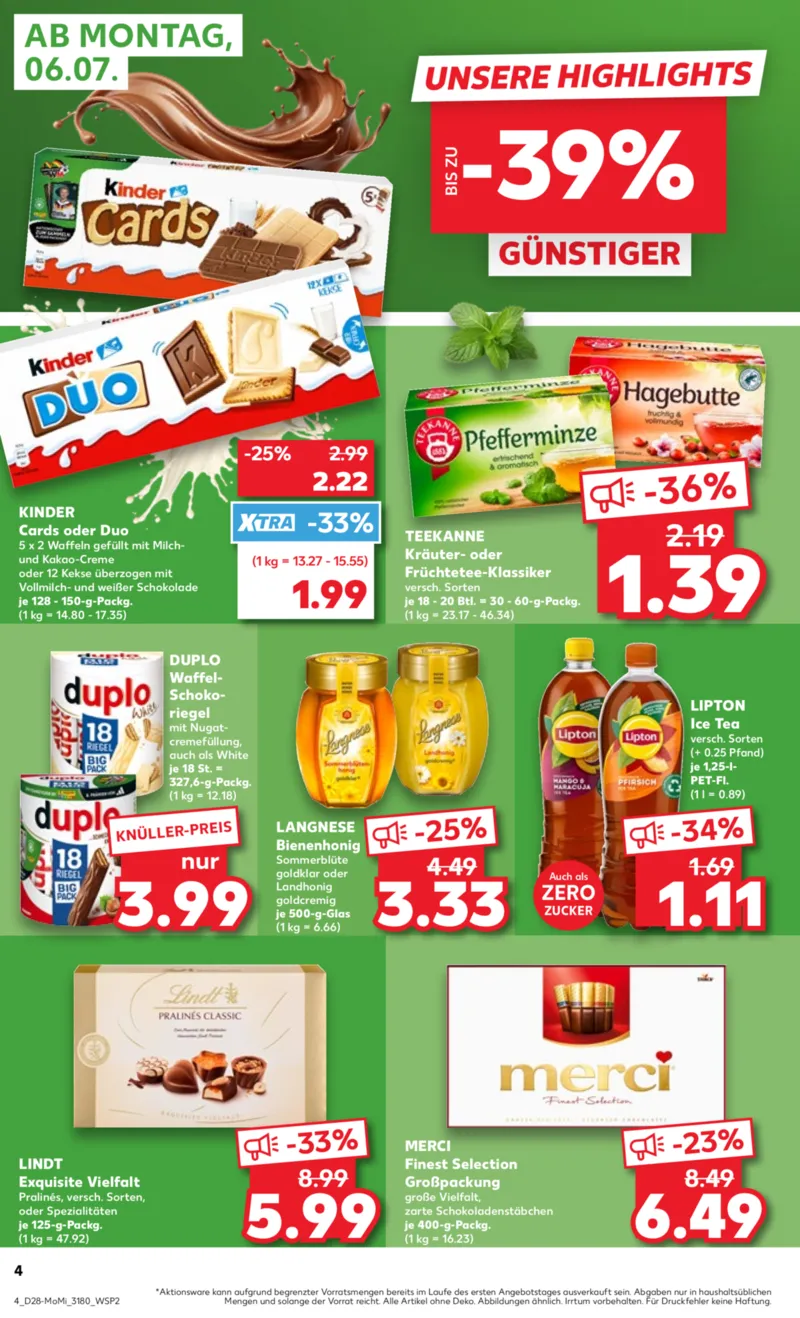 Kaufland Prospekt vom 06.07.2026, Seite 4