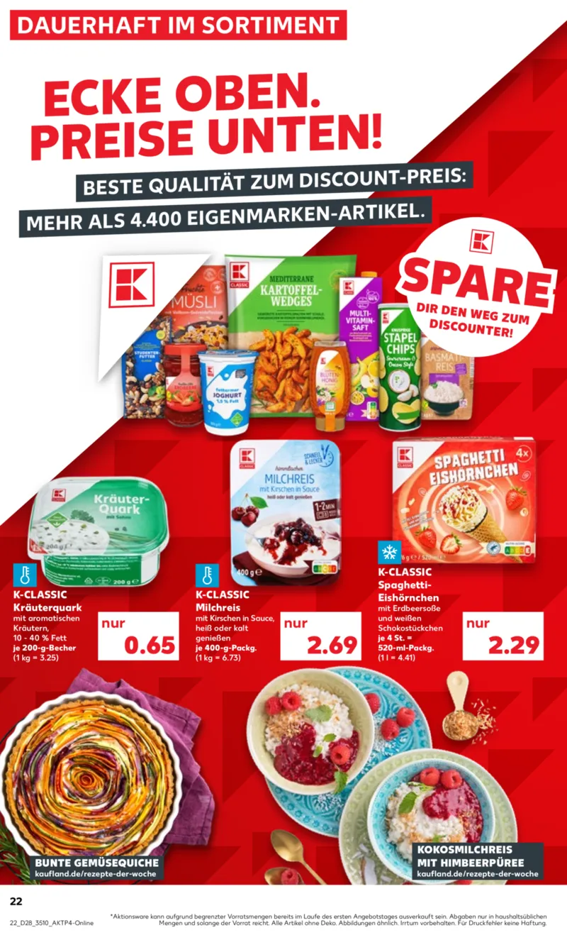 Kaufland Prospekt vom 09.07.2026, Seite 22
