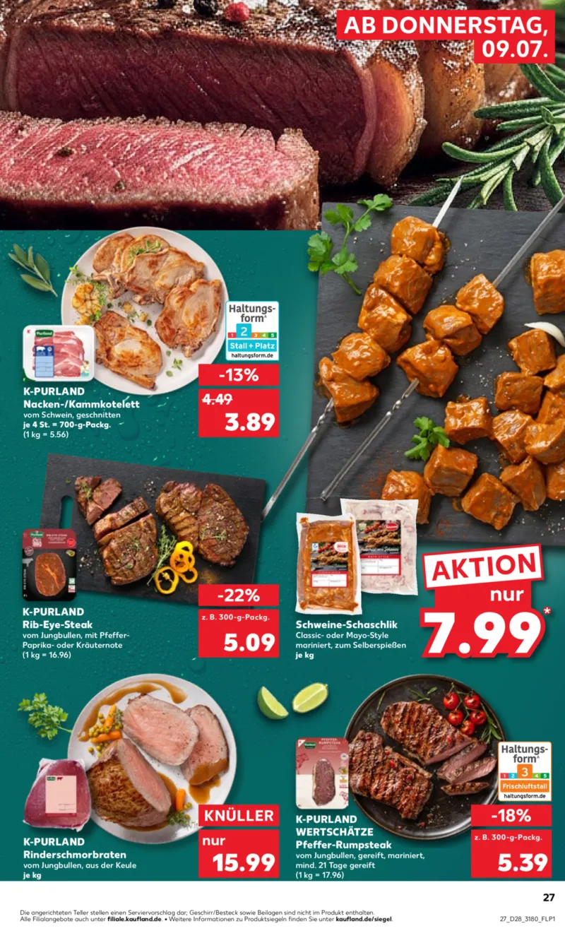 Kaufland Prospekt vom 09.07.2026, Seite 27