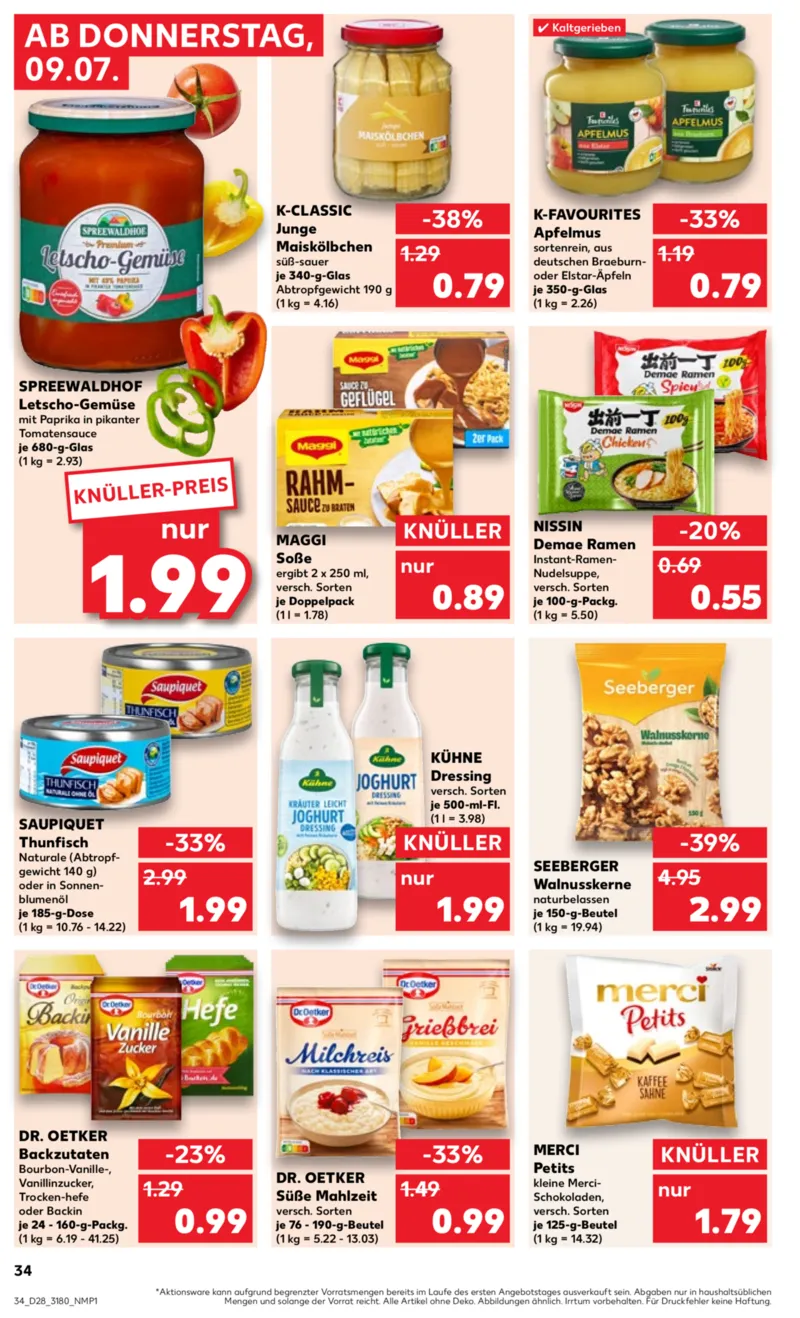 Kaufland Prospekt vom 09.07.2026, Seite 34