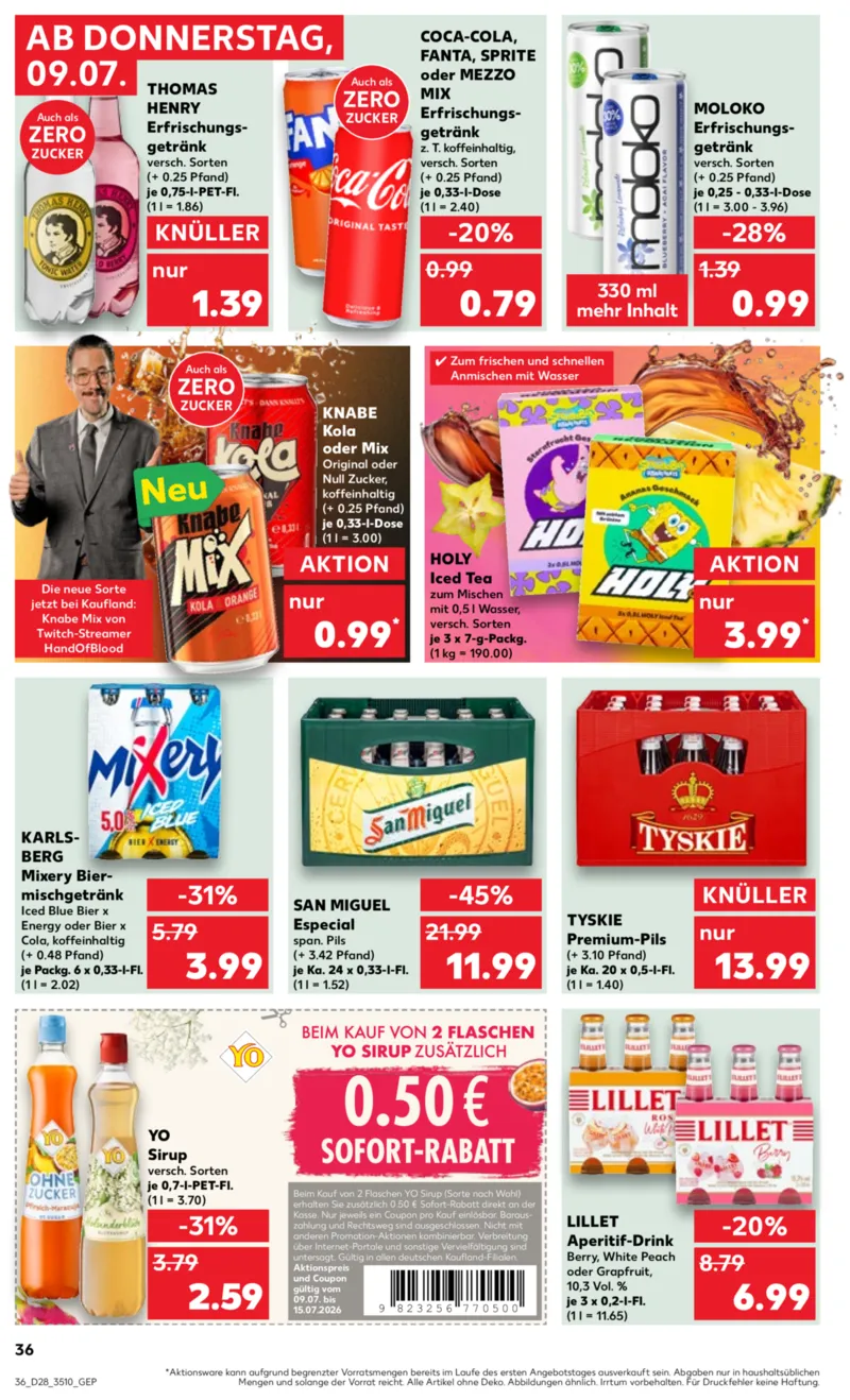Kaufland Prospekt vom 09.07.2026, Seite 36