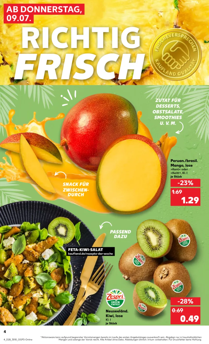 Kaufland Prospekt vom 09.07.2026, Seite 4