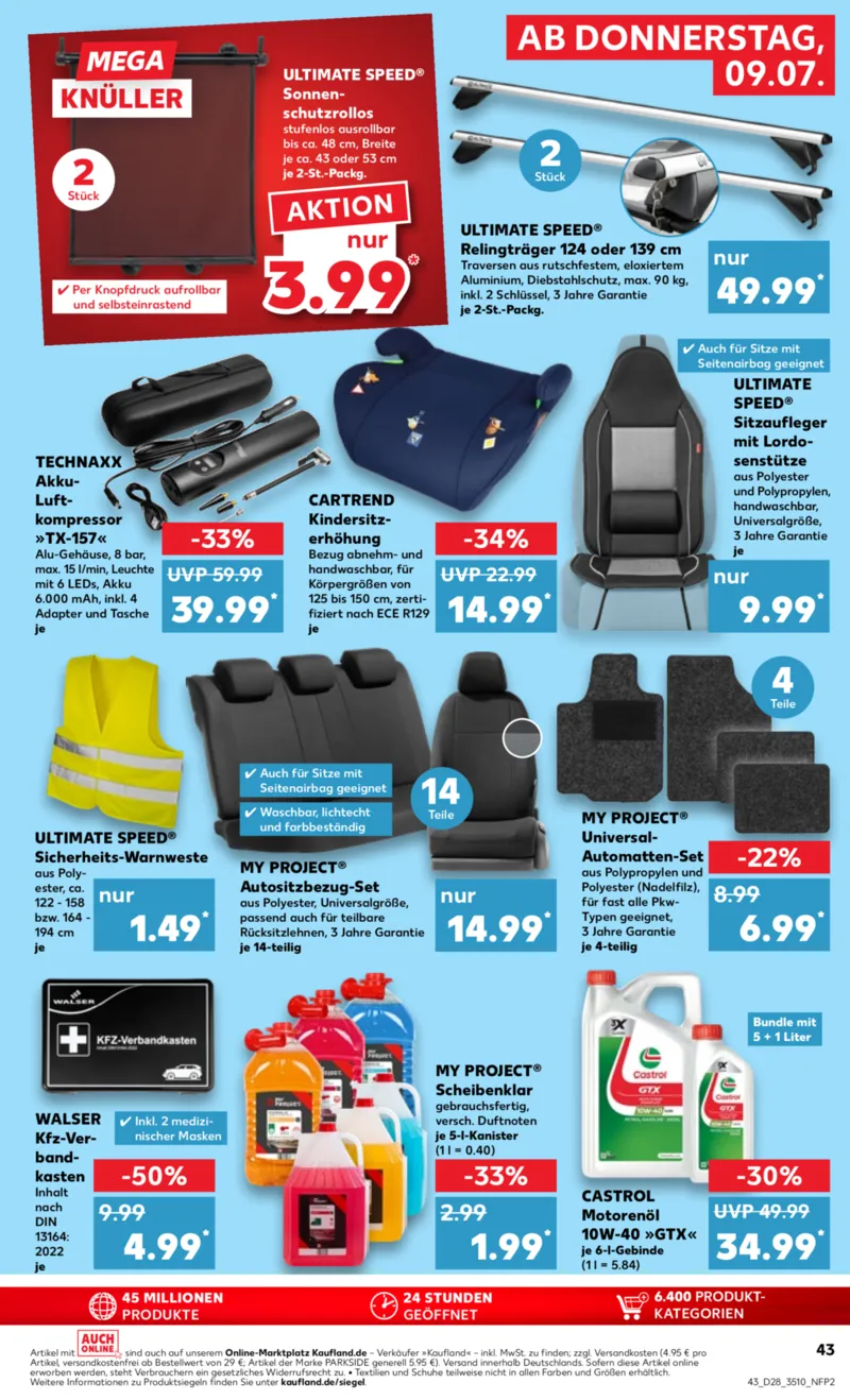 Kaufland Prospekt vom 09.07.2026, Seite 43