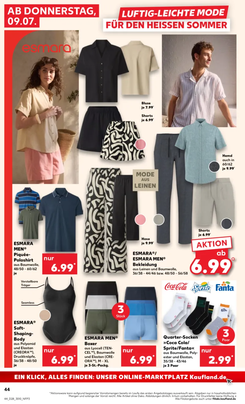 Kaufland Prospekt vom 09.07.2026, Seite 44