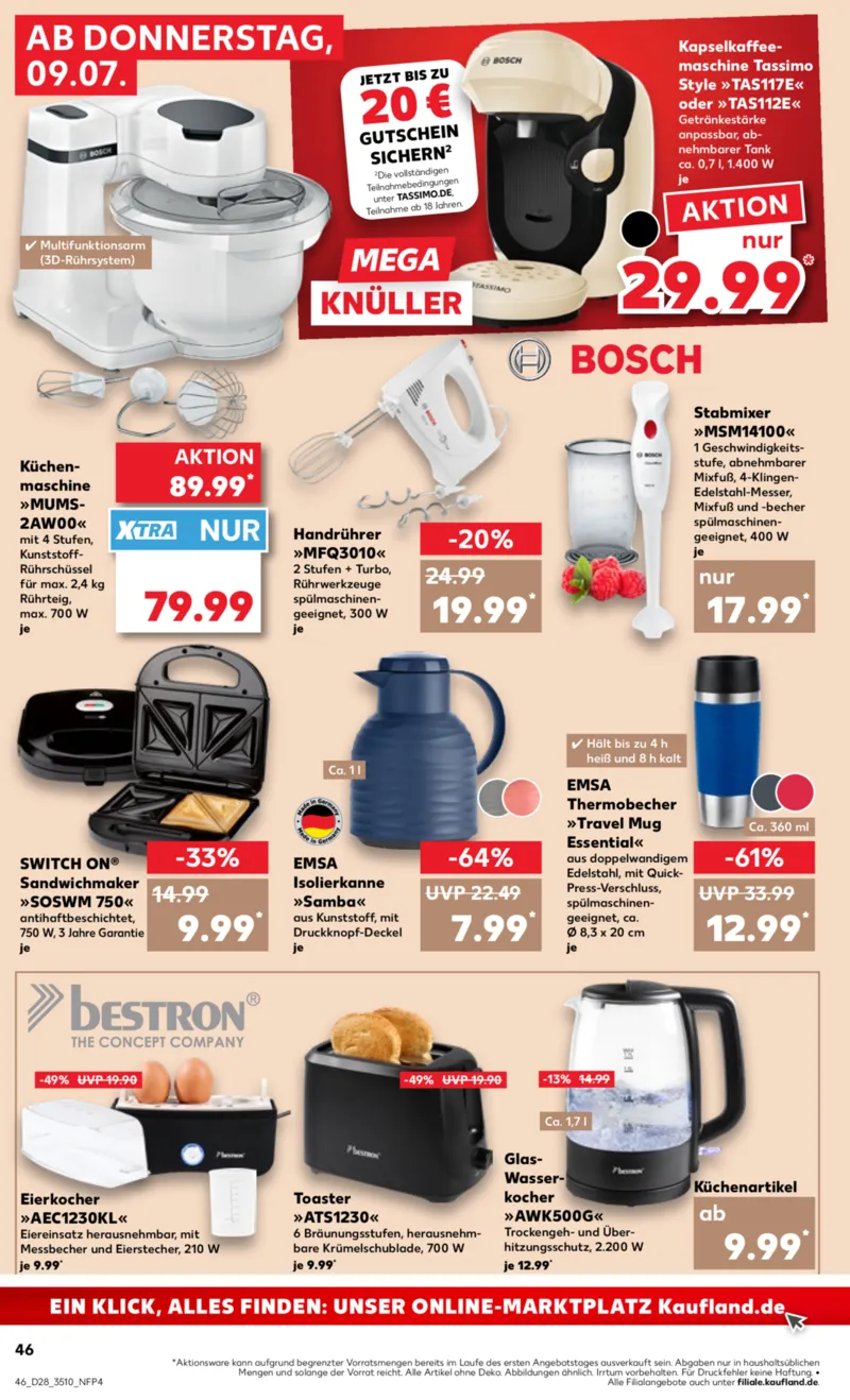 Kaufland Prospekt vom 09.07.2026, Seite 46