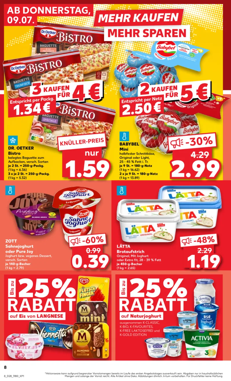 Kaufland Prospekt vom 09.07.2026, Seite 8