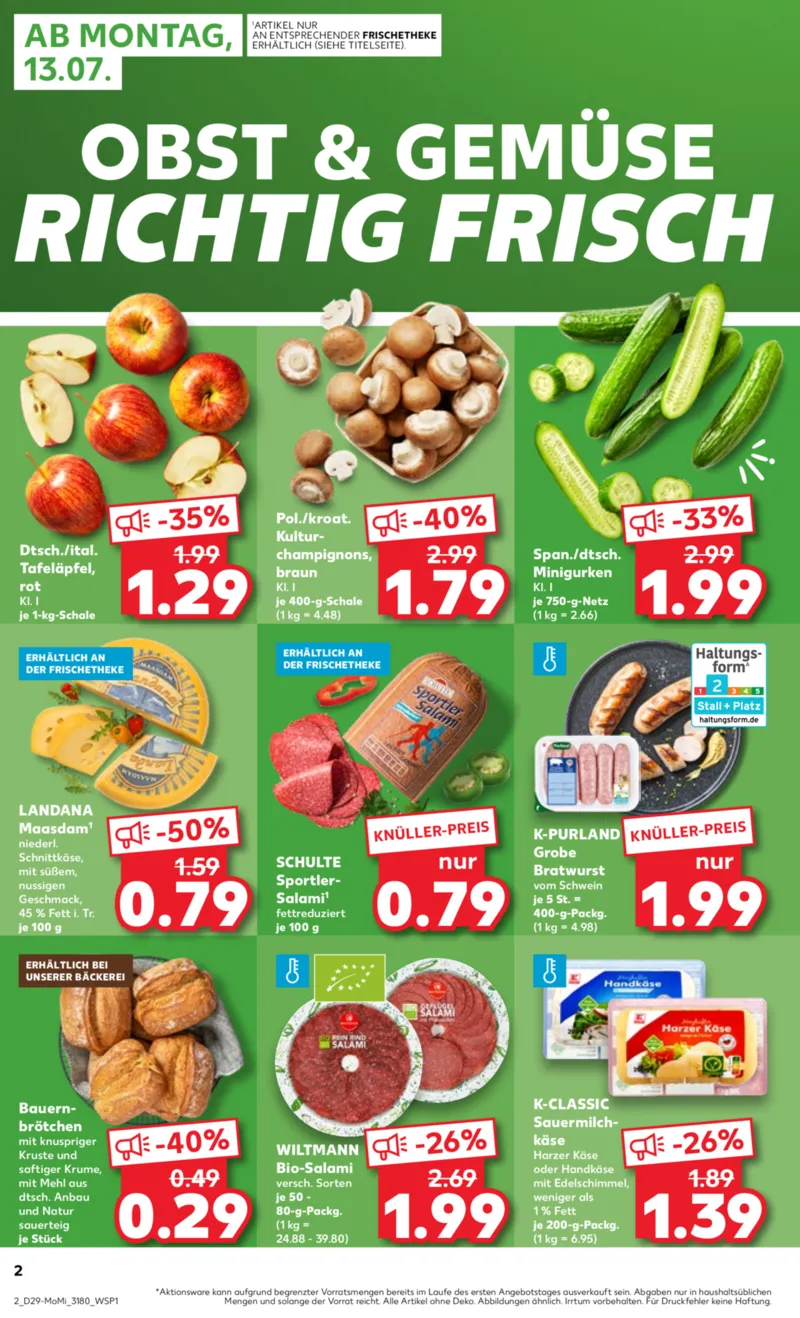 Kaufland Prospekt vom 13.07.2026, Seite 2