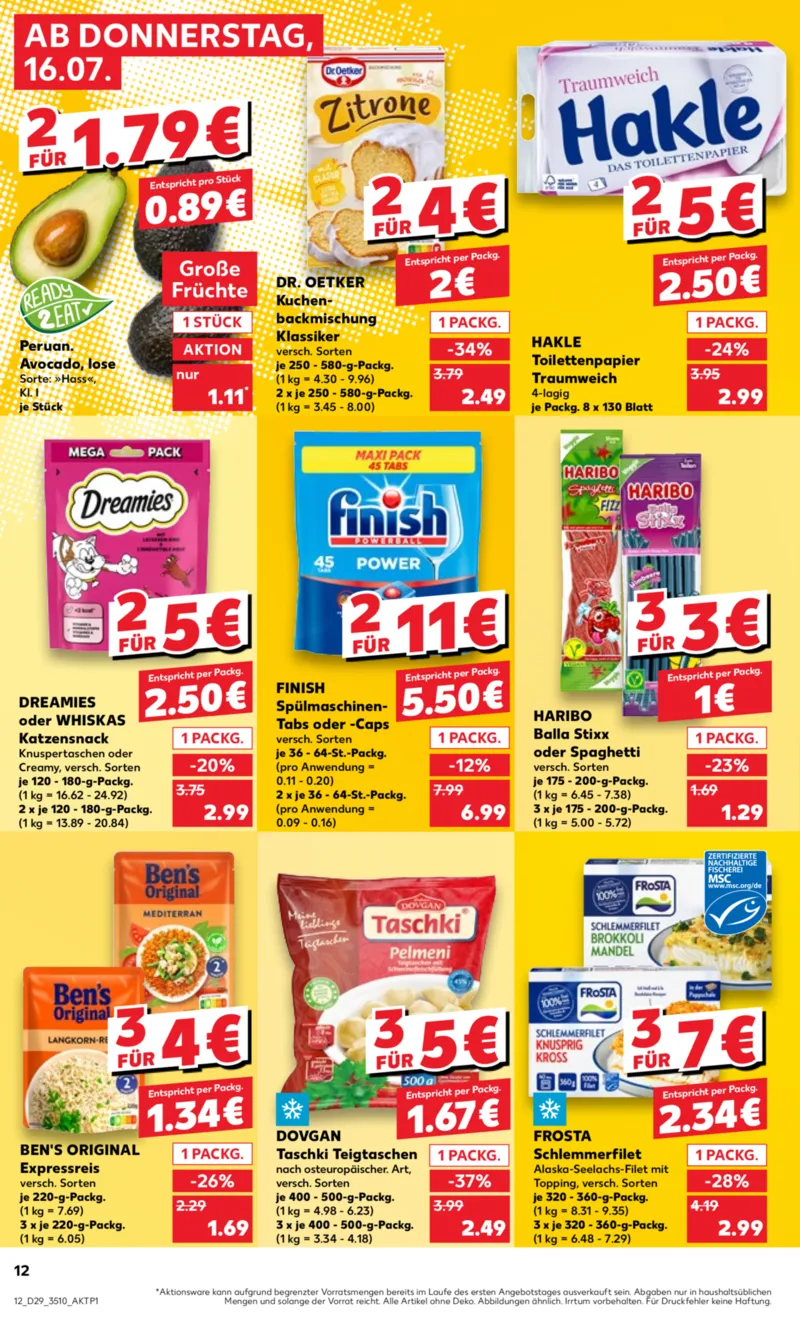 Kaufland Prospekt vom 16.07.2026, Seite 12