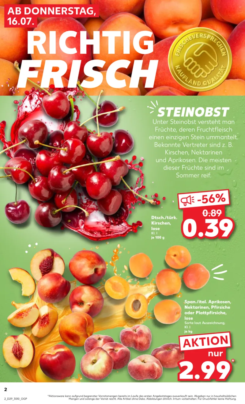 Kaufland Prospekt vom 16.07.2026, Seite 2