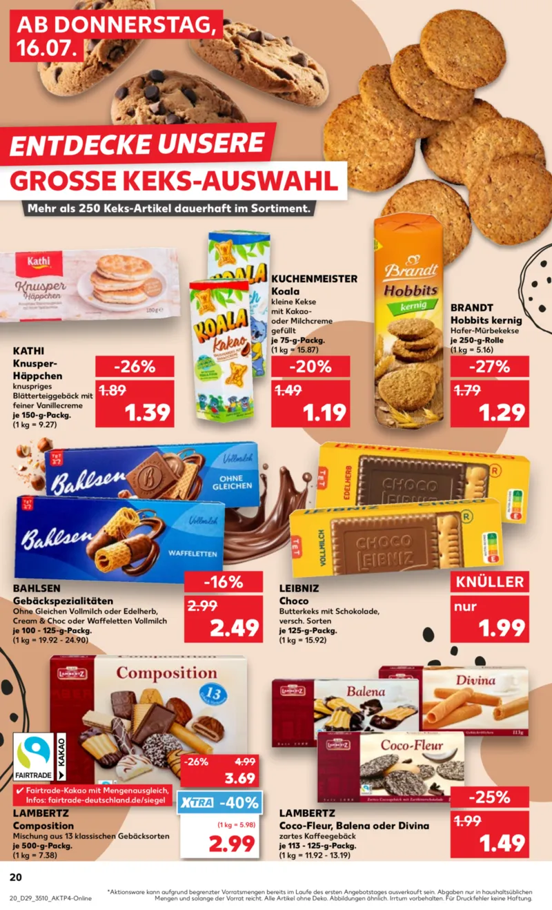 Kaufland Prospekt vom 16.07.2026, Seite 20
